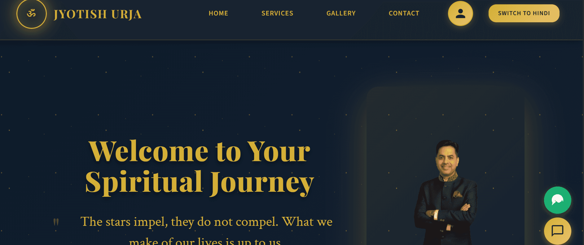 Jyotish Urja – Astrology Web Application